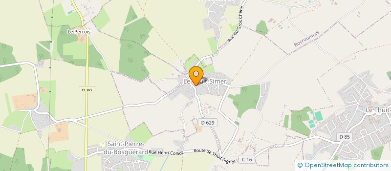 localisation de l'entreprise MADAME LUCIE LEMARIE  LE THUIT DE L'OISON