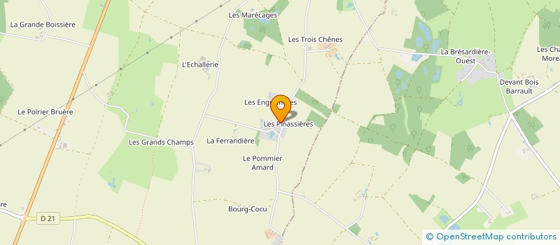 localisation de l'entreprise MADAME LUCIE LEMBEYE  SORIGNY