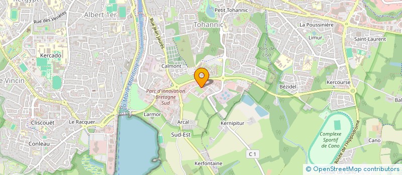 localisation de l'entreprise MADAME LUCIE LEMMELET à VANNES
