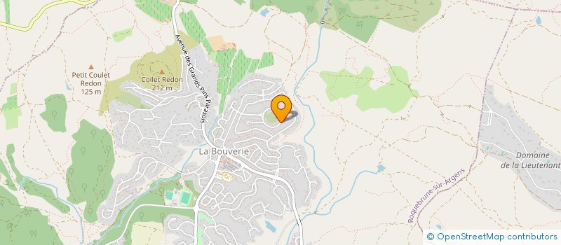 localisation de l'entreprise MADAME LUCIE LENOUVEL  ROQUEBRUNE-SUR-ARGENS