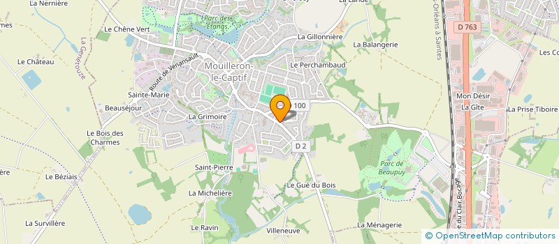 localisation de l'entreprise MADAME LUCIE LEONARD à MOUILLERON-LE-CAPTIF