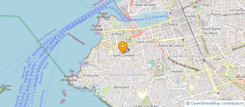 localisation de l'entreprise MADAME LUCIE LEONELLI à MARSEILLE