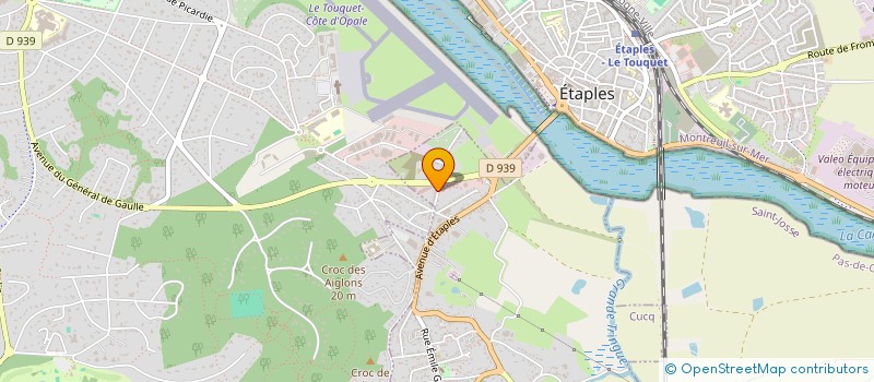 localisation de l'entreprise MADAME LUCIE LEPRETRE  CUCQ