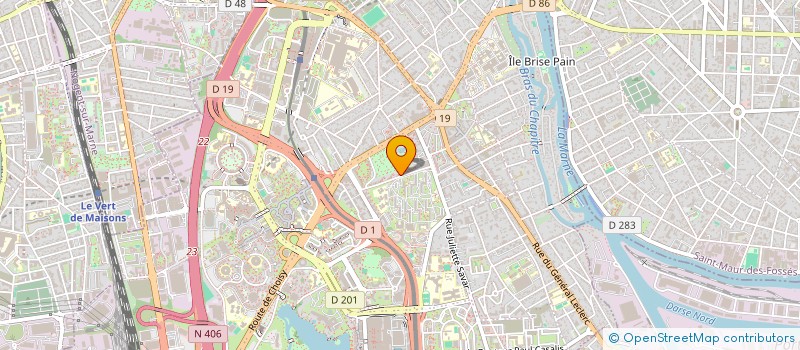 localisation de l'entreprise MADAME LUCIE LERAY  CRETEIL