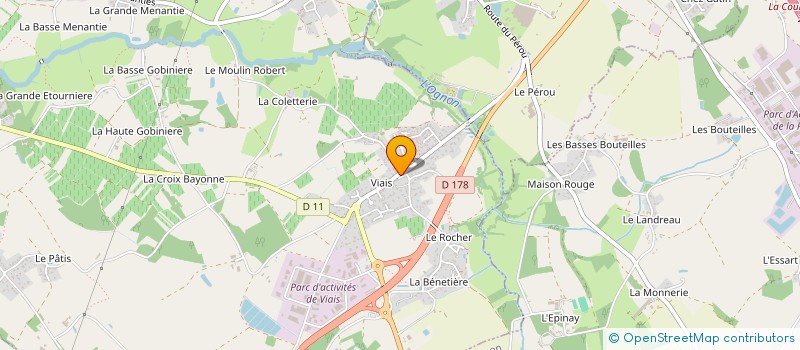 localisation de l'entreprise MADAME LUCIE LESCOP  PONT-SAINT-MARTIN