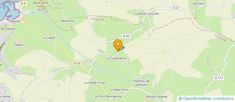 localisation de l'entreprise MADAME LUCIE LETABLIER  TREAUVILLE