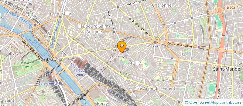 localisation de l'entreprise MADAME LUCIE LIABEUF  PARIS