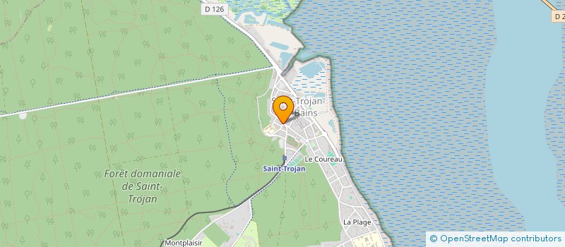 localisation de l'entreprise MADAME LUCIE LIEVRE-PERROCHEAU à SAINT-TROJAN-LES-BAINS