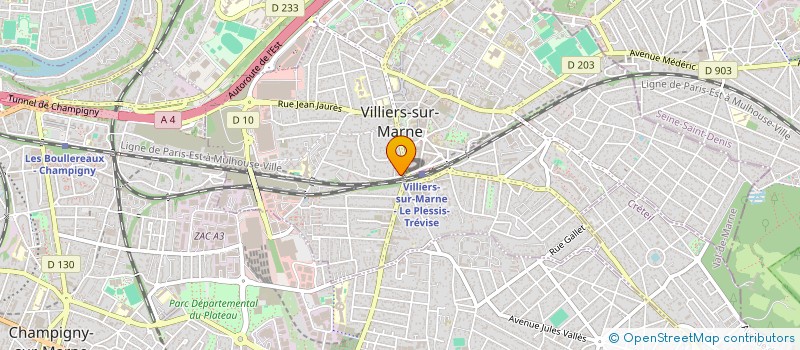 localisation de l'entreprise MADAME LUCIE LONGA à VILLIERS-SUR-MARNE