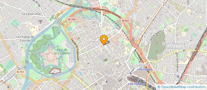 localisation de l'entreprise MADAME LUCIE LOQUET à LILLE