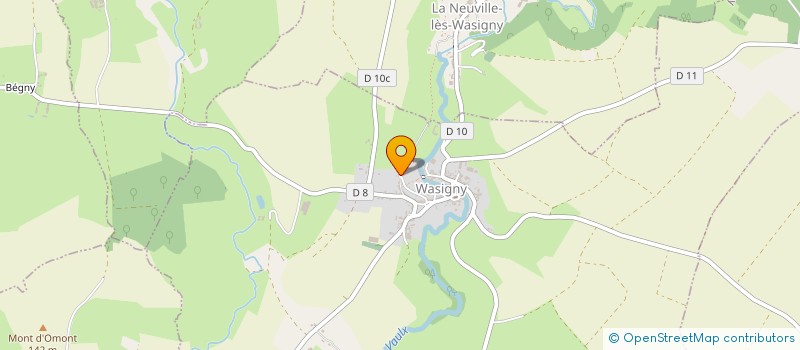 localisation de l'entreprise MADAME LUCIE LORIEUX  WASIGNY