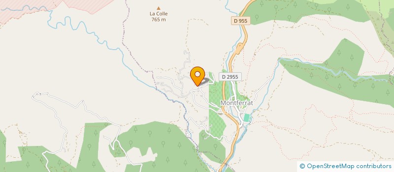 localisation de l'entreprise MADAME LUCIE LOTRIAN  MONTFERRAT