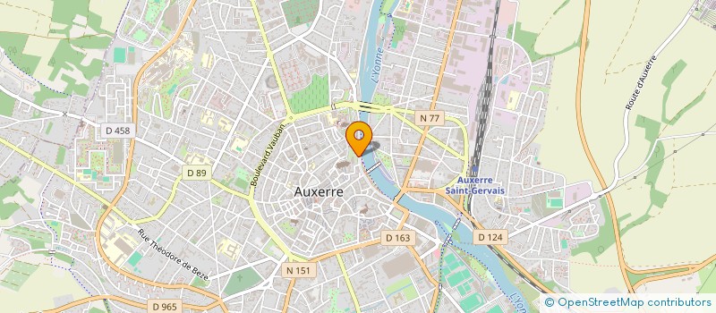 localisation de l'entreprise MADAME LUCIE LUIS à AUXERRE