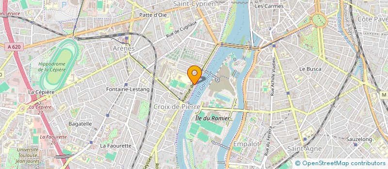 localisation de l'entreprise MADAME LUCIE MADANI à TOULOUSE