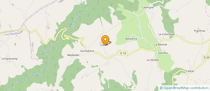 localisation de l'entreprise MADAME LUCIE MALASSAGNE à PUYCAPEL