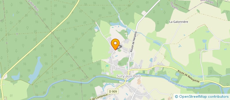 localisation de l'entreprise MADAME LUCIE MALBAY à SURY-AUX-BOIS
