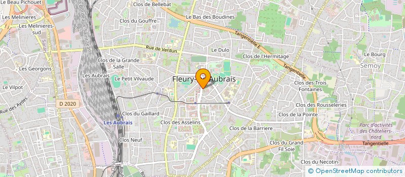 localisation de l'entreprise MADAME LUCIE MALON  ORLEANS
