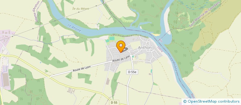 localisation de l'entreprise MADAME LUCIE MANILLER  VILLEURBANNE