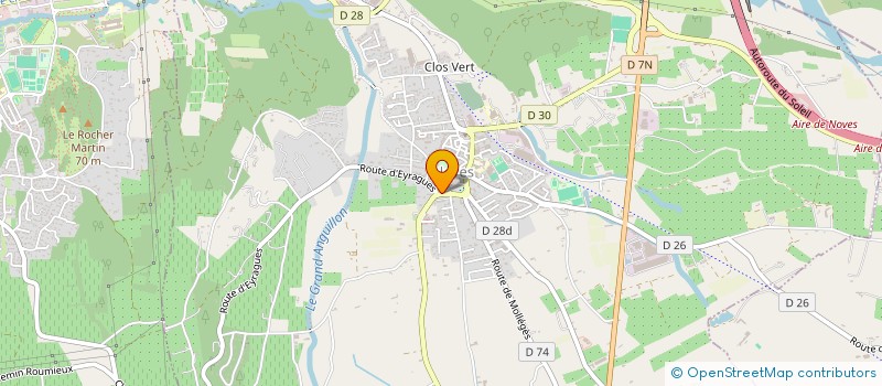 localisation de l'entreprise MADAME LUCIE MANNINO  NOVES