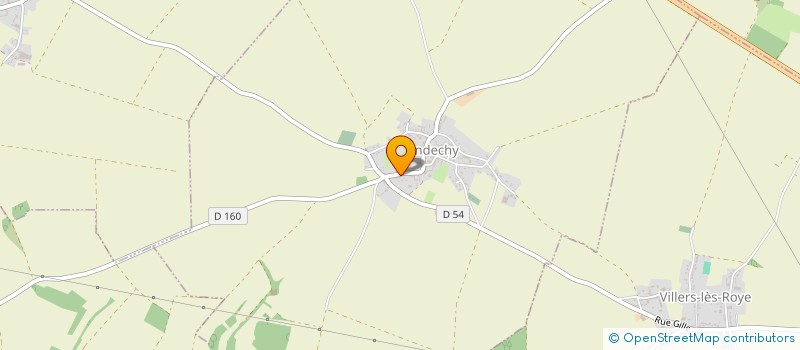 localisation de l'entreprise MADAME LUCIE MANSARD  BUS-LA-MESIERE