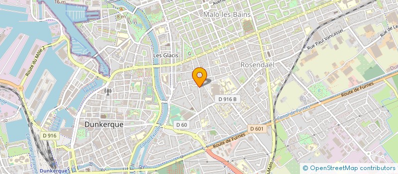 localisation de l'entreprise MADAME LUCIE MARCHAND à DUNKERQUE