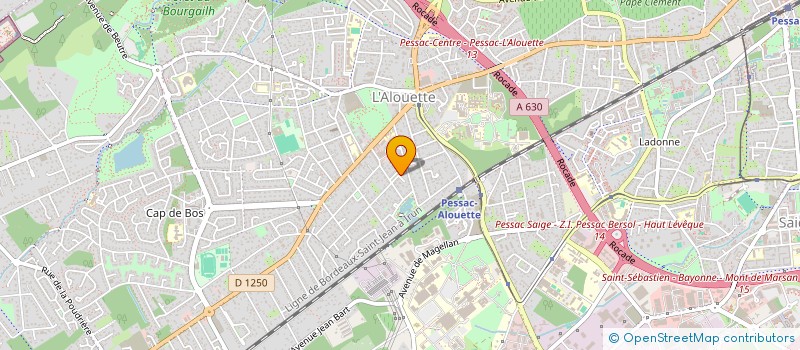 localisation de l'entreprise MADAME LUCIE MARCHOIS à PESSAC