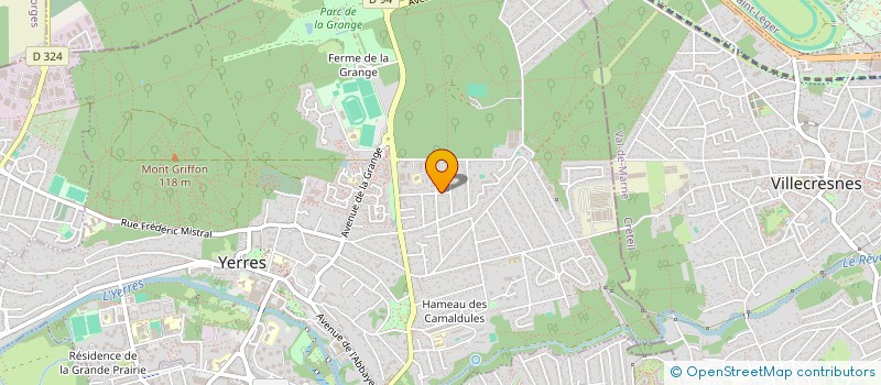 localisation de l'entreprise MADAME LUCIE MARGUERITE  YERRES