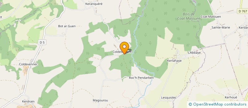 localisation de l'entreprise MADAME LUCIE MARIN  KERPERT