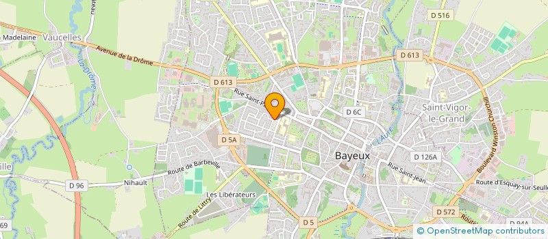 localisation de l'entreprise MADAME LUCIE MARTIN  LE MANOIR