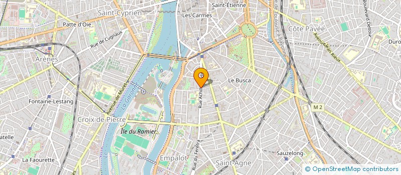 localisation de l'entreprise MADAME LUCIE MARTINEZ  TOULOUSE