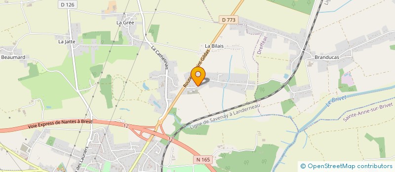 localisation de l'entreprise MADAME LUCIE MASSART  PONTCHATEAU