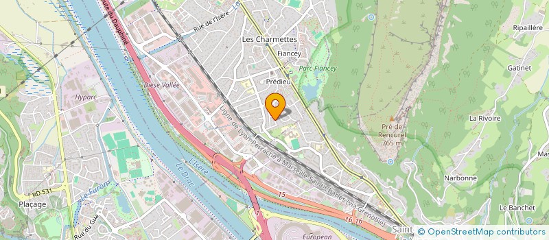 localisation de l'entreprise MADAME LUCIE MATRICON à SAINT-EGREVE