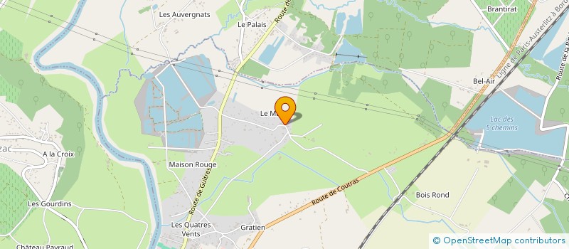 localisation de l'entreprise MADAME LUCIE MAYE  SAINT-DENIS-DE-PILE