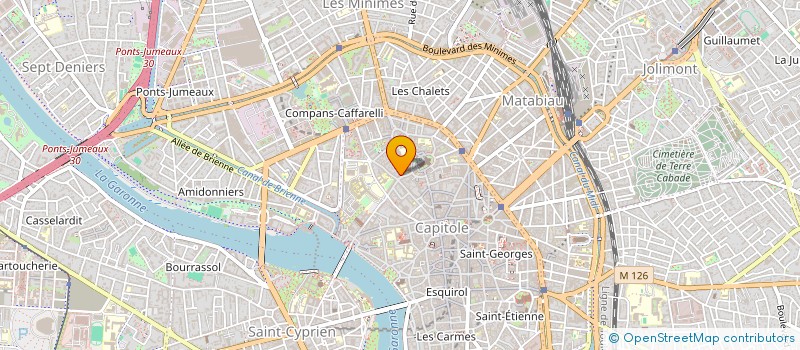 localisation de l'entreprise MADAME LUCIE MAZET  TOULOUSE