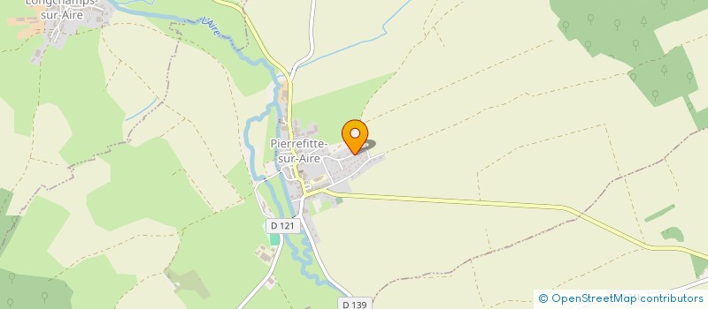 localisation de l'entreprise MADAME LUCIE MERLIER à PIERREFITTE-SUR-AIRE