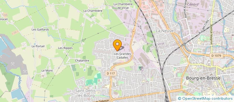 localisation de l'entreprise MADAME LUCIE MICOUD  SAINT-DENIS-LES-BOURG