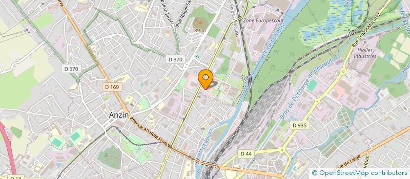 localisation de l'entreprise MADAME LUCIE MIDOUX  ANZIN