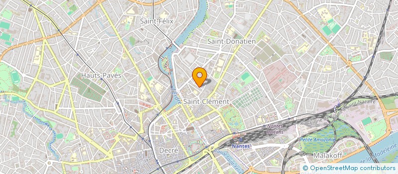 localisation de l'entreprise MADAME LUCIE MILLASSEAU à NANTES