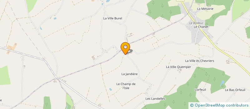 localisation de l'entreprise MADAME LUCIE MOISAN à SAINT-VRAN