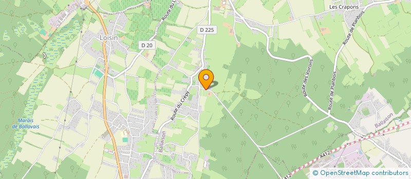 localisation de l'entreprise MADAME LUCIE MOLINAS  BALLAISON