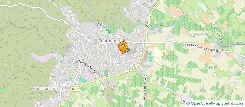 localisation de l'entreprise MADAME LUCIE MOLINIER  LE BOSC