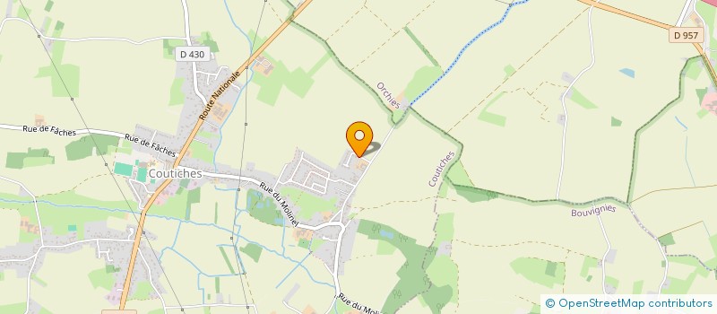 localisation de l'entreprise MADAME LUCIE MONCHY  COUTICHES