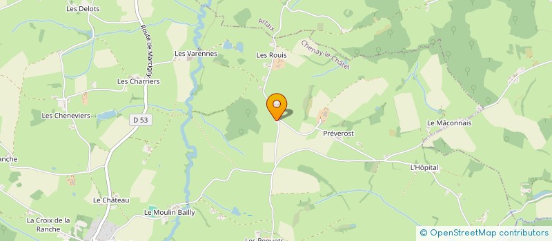 localisation de l'entreprise MADAME LUCIE MONTAZ  CHENAY-LE-CHATEL