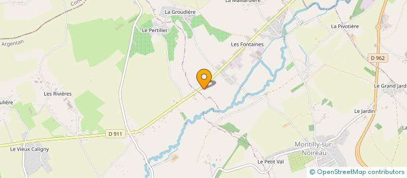 localisation de l'entreprise MADAME LUCIE MOREL à CALIGNY