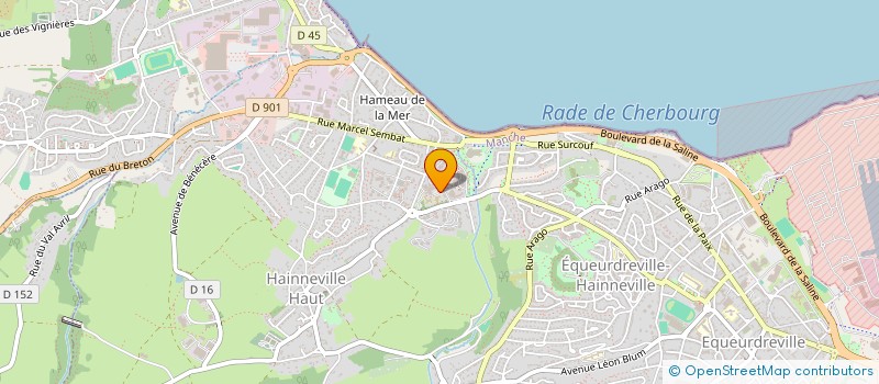 localisation de l'entreprise MADAME LUCIE MORIN  CHERBOURG-EN-COTENTIN