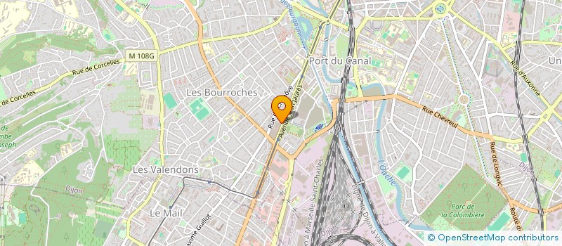 localisation de l'entreprise MADAME LUCIE MULHAUSER  DIJON