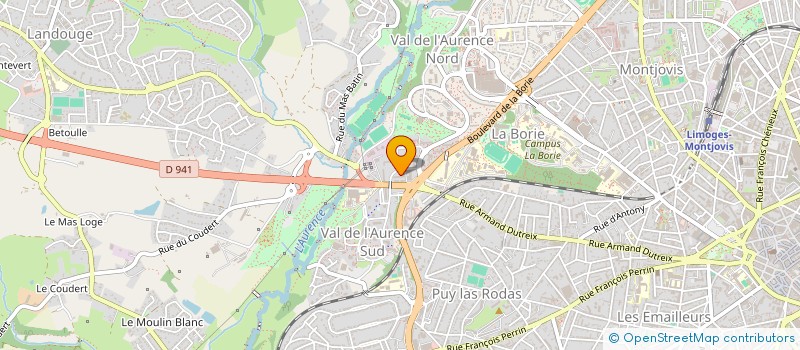 localisation de l'entreprise MADAME LUCIE NARAT  AUREIL