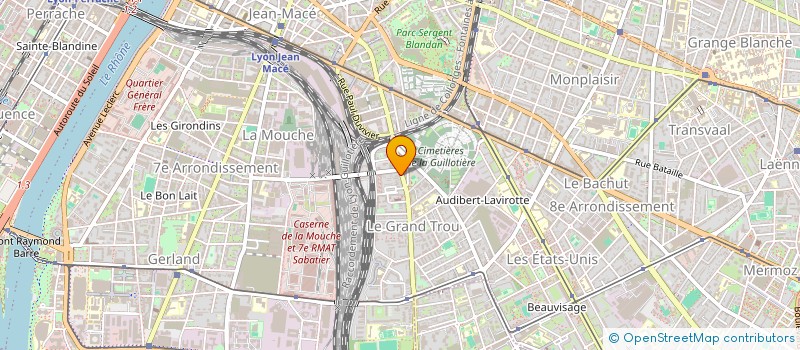 localisation de l'entreprise MADAME LUCIE NARBONNE  LYON