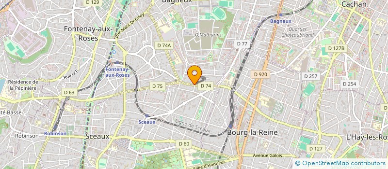 localisation de l'entreprise MADAME LUCIE NGUYEN à BAGNEUX