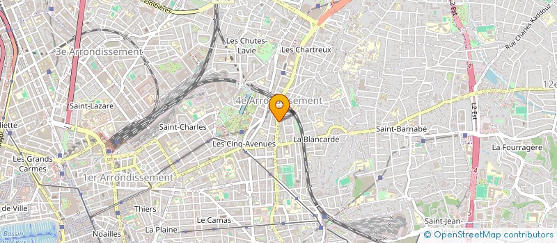 localisation de l'entreprise MADAME LUCIE NIARE à MARSEILLE